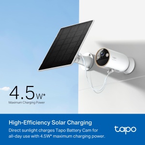 Panou solar Tapo A202, 4,5W, IP65 rezistent la intemperii, cablu de 4m USB-C - Img 7