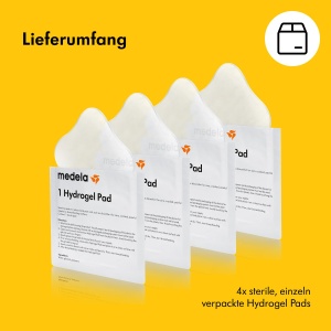 Panseuri hidrogel Medela 4 bucati, steril, pentru dureri si crapaturi la san - Img 9