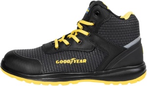 Pantofi de protectie Goodyear Schwarze, S3, impermeabili, marimea 36 - Img 2
