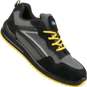 Pantofi de siguranta Goodyear Armor S1P, gri, marimea 46, rezistenti la alunecare - Img 3