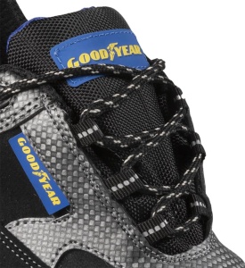 Pantofi de siguranta Goodyear S1P metal-free numar 40 grinegru - Img 2
