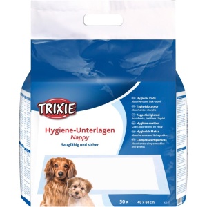 Panza igienica TRIXIE Nappy, 40x60 cm, 50 bucati