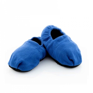 Papuci de casa InnovaGoods Wellness Relax, Culoare albastra, Flexibili, Usor de curatat