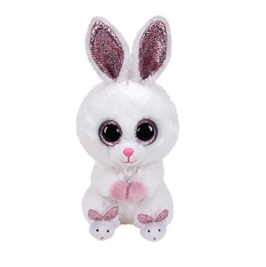 Papuci de casa TY Rabbit Plusch Alb, One Size, Material de calitate - Img 3