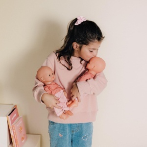 Papusa Baby Nurse Smoby, 32 cm, cu ochi de somn si corp moale, pentru copii peste 18 luni - Img 3