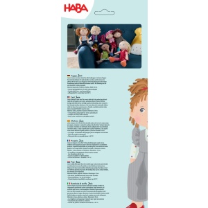 Papusa din Tesatura HABA Josie, 30 cm, pentru copii de la 18 luni, design scandinav - Img 10