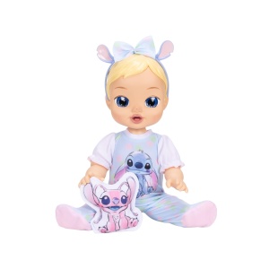 Papusa Disney Darlings Stitch Blonde, 33 cm, cu accesorii si efecte sonore - Img 6