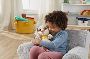 Papusa Krypto Fisher-Price - Jucarie interactiva cu sunete si accesorii, pentru copii de la 3 ani - Img 2