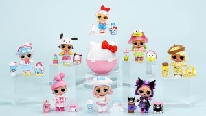 Papusa L.O.L. Surprise Hello Kitty - 7 surprize, 8 modele de colectie, roz - Img 3