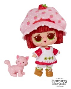 Papusa L.O.L. Surprise Loves Strawberry Shortcake Tots cu 7 Surprize, 6 Figurine, 2-Zimmer Spielset - Img 3