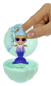 Papusa L.O.L. Surprise Mermaids Makeover Magic - 6 Figurine, Culoare Schimbabila, 4 Ani - Img 3