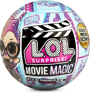 Papusa L.O.L. Surprise Movie Magic cu 10 surprize, 3D si accesorii