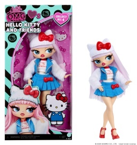 Papusa L.O.L. Surprise OMG Hello Kitty - Mobilitate, Accesorii, Stil