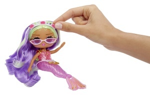 Papusa L.O.L. Surprise Tweens Cleo Cove - 17 cm, cu Flosse Mobilie si Accesorii Colorate - Img 6