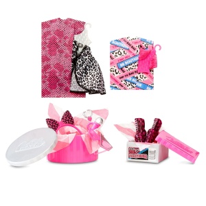 Papusa Mini-Moda LOL Surprise JK Diva - 15 surprize, outfit cool, accesoriu - Img 4