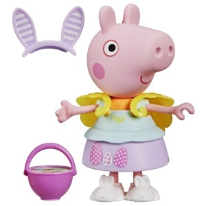 Papusa Peppa Pig cu Accesorii Primavara, 15 cm, Usor de Imbracat - Img 8
