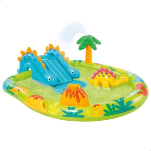 Parc de joaca gonflabil Intex 57166NP Dino, 191 cm, 143 l, multicolor