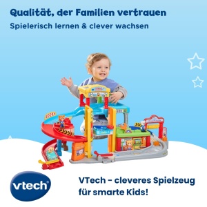Parcare interactiva VTech Tut Tut Baby Flitzer cu lift si accesorii - Img 5