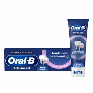 Pasta de dinti Oral-B pentru protectia gingiilor, 75 ml, tehnologie cu fluorid