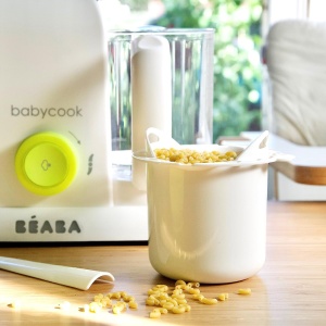 Pasta-Reiskocher BEABA 01912466, 350g, Alb, Compatibil cu Babycook - Img 2