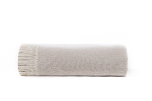 Patura multifunctionala Todocama, 125 x 180 cm, culoare sandbeige, din bumbac reciclat - Img 2