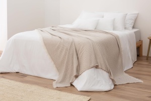 Patura multifunctionala Todocama, 230 x 260 cm, culoare bej - Img 4