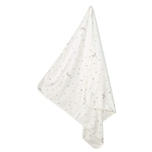 Patura pentru bebelusi roba Sternenzauber 80x80 cm din bumbac moale ideala pentru carucior si joaca - Img 5
