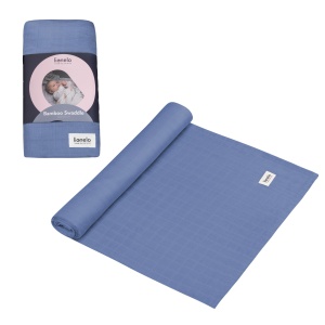 Paturica pentru bebelusi Lionelo Bamboo Swaddle 120x120 cm, antibacteriana, din bambus