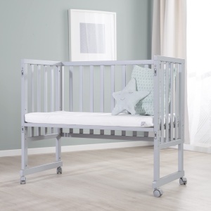 Patut 3 in 1 roba safe asleep, 45 x 90 cm, ajustabil, taupegri - Img 2