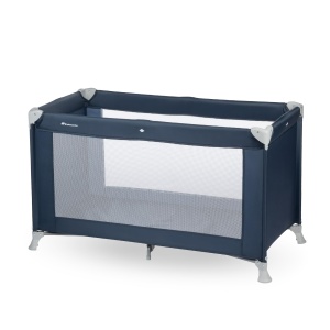 Patut de calatorie Bebeconfort Soft Dreams, 0-3 ani, 60x120 cm, albastru