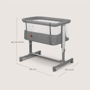 Patut pentru bebelusi 3 in 1 Lionelo Aurora, reglabil, pana la 9 kg, cu roti si frana - Img 10