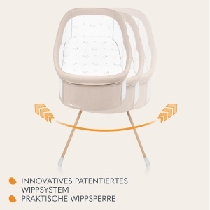 Patut pliabil Lionelo Malin Evo cu saltea, 7 kg, multifunctional - Img 4