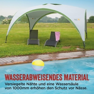 Pavilion de Gradina Coleman Event Shelter Pro M, 3x3 m, UV Protectie, Gri-Verde - Img 9