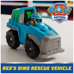 PAW PATROL Rex Figurina cu Vehicul de Salvare Dinozauri pentru Copii 3 Ani - Img 3