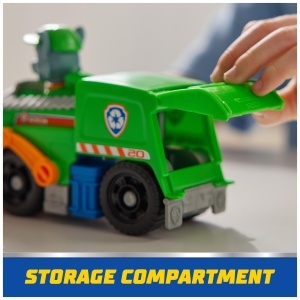 PAW Patrol Rocky Figurina cu Camion de Reciclare Jucarie Interactiva pentru Copii 3 - Img 5