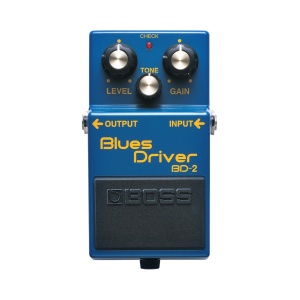 Pedala de efect BOSS BD-2 Blues Driver Overdrive cald, simulari amplificator cu tuburi