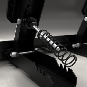 Pedale de curse Thrustmaster Raceline Pedals III, 3 pedale, ajustare frana, compatibilitate Xbox si PS - Img 2