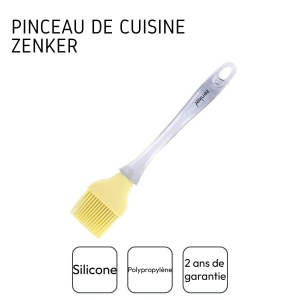 Pensa de Silicon Zenker 43553, 24 cm, Maner Transparent - Img 4