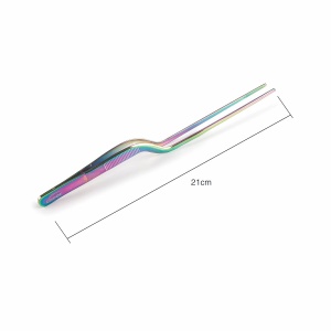 Penseta de bucatarie Lacor 62873, inox 1810, 21 cm, cu grip rutschfester - Img 2