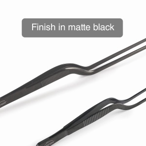 Penseta de bucatarie Lacor Titan Black 21 cm otel inoxidabil maner antialunecare - Img 4