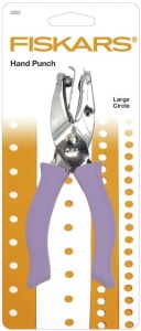 Perforator Fiskars 1003818 Cercuri Mari Maner Soft-Grip Flieder - Img 7