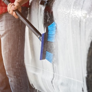 Perie auto Nilfisk 6411131 cu racleta pentru geamuri, pentru suprafete delicate - Img 7