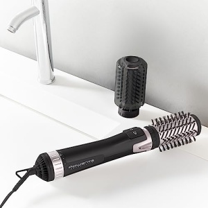 Perie cu aer cald Rowenta CF9550 Brush Activ Dry Style aer cald 2 in 1 accesoriu rotativ rotatie in sensul acelor de ceasornicin sens invers acelor de - Img 10
