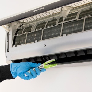 Perie de curatare Errecom cu microfibra si pensula cu peri moi pentru ventilatii - Img 2