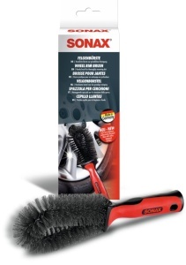 Perie de curatare SONAX pentru jante, ergonomica, cu maner antiderapant