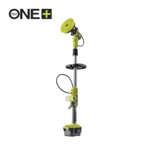 Perie de curatare umeda fara fir RYOBI 18 V ONE+ RWTS18-0 (telescopica pana la 1,4 m, cap cu peri de 15 cm, turatie maxima la ralanti min-1 0-2100, fara baterie si incarcator) - Img 2