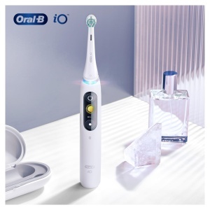 Perie de dinti electrica Oral-B iO cu 2 capete de periere pentru dinti sensibili - Img 2