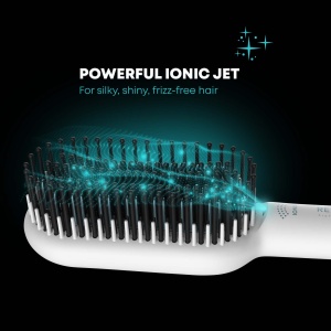 Perie de indreptat parul REVAMP Progloss Deep Form, 130-210C, ceramica, pentru par umed si uscat - Img 4