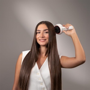 Perie de par Cecotec HairCare Revitalize TotalCare, EMS, LED, 5 nivele - Img 4