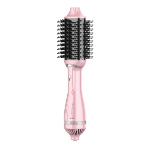 Perie de par Demeliss Volume Style - 1200 W, 3 temperaturi, roz - Img 2